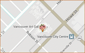 ArenaFlowers map thumbnail, 1139  Vancouver BC V6Z 2H7